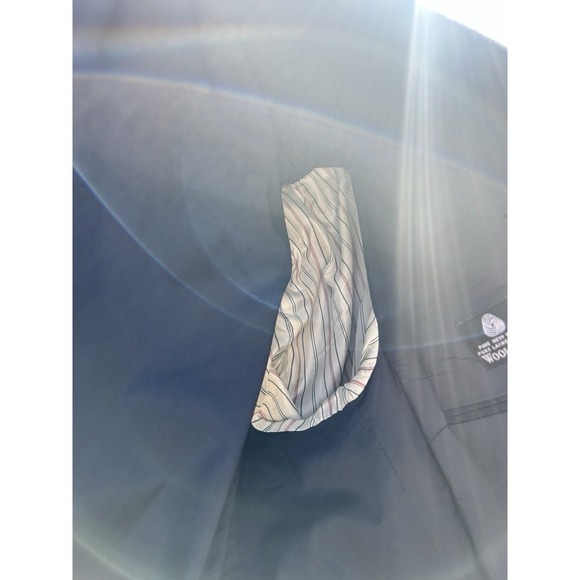 RALPH Lauren Blazer Jacket Men's Navy Woolmark sz aprox 40 made in Canada - Picture 3 of 11